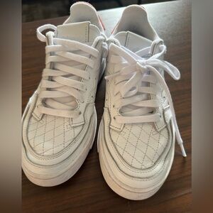 Adidas Supercourt Quilted Pink Womens 5 1/2 Size